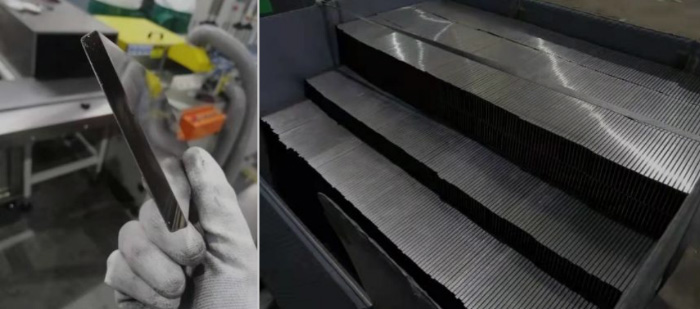 這家企業是主要生產加工汽車零部件的，切割材料如下圖所示：